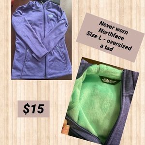 Brand New Northface Zip Up